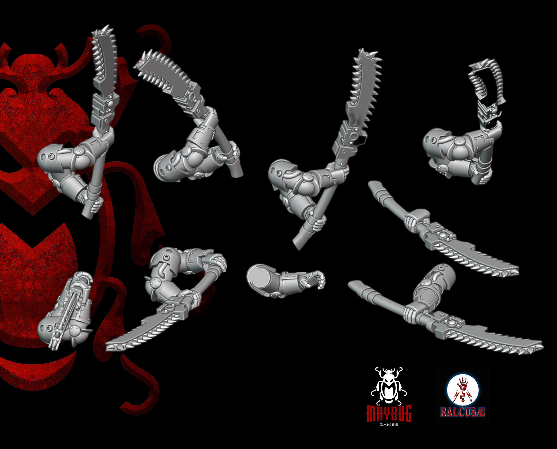 M3 Chain-glaive Arms